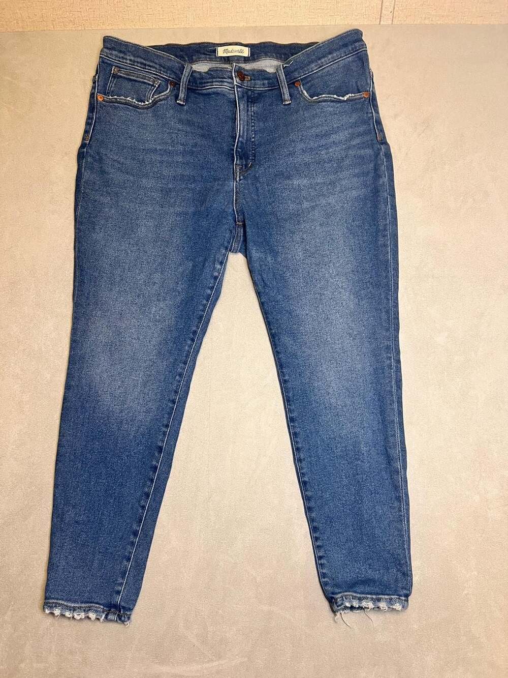Madewell Mid Rise Skinny 34P - Picture 2 of 13